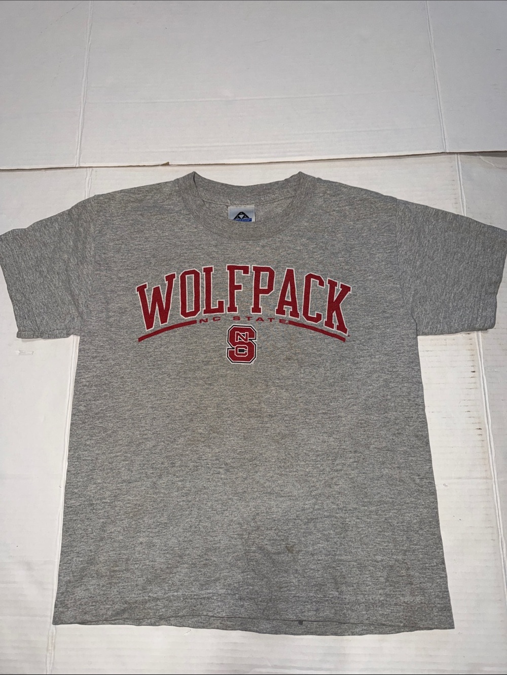 Kids NC State Wolfpack Gray Graphic Tee
